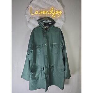 Rainskins Commercial II Waterproof Rainwear PVC Gear Jacket XL Stormsuit